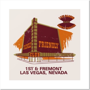 Vintage Friendly Casino Las Vegas Posters and Art